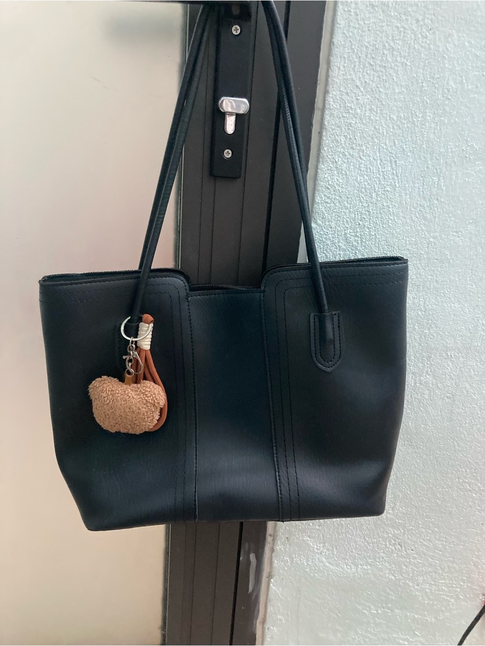Black Women’s Tote Satchel - Classic Everyday Bag